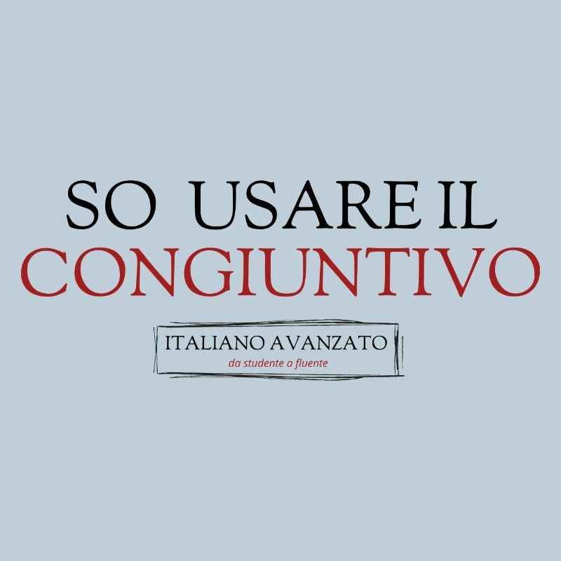 I know how to use the subjunctive