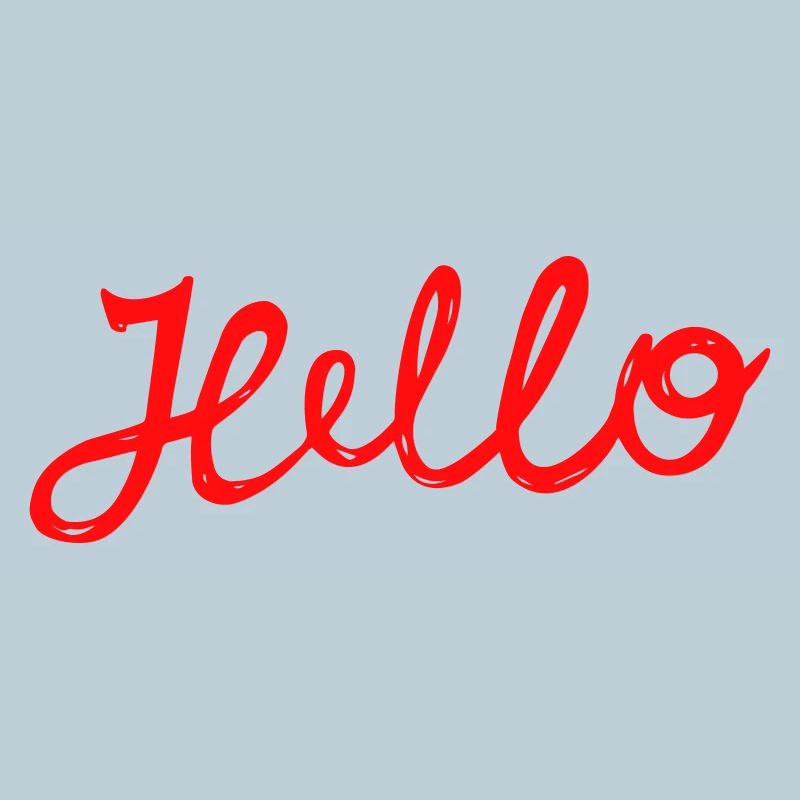 Hello  Begrüßung