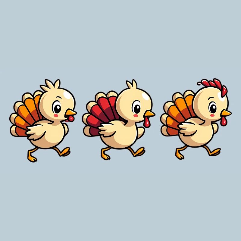 Bébé dinde de Thanksgiving