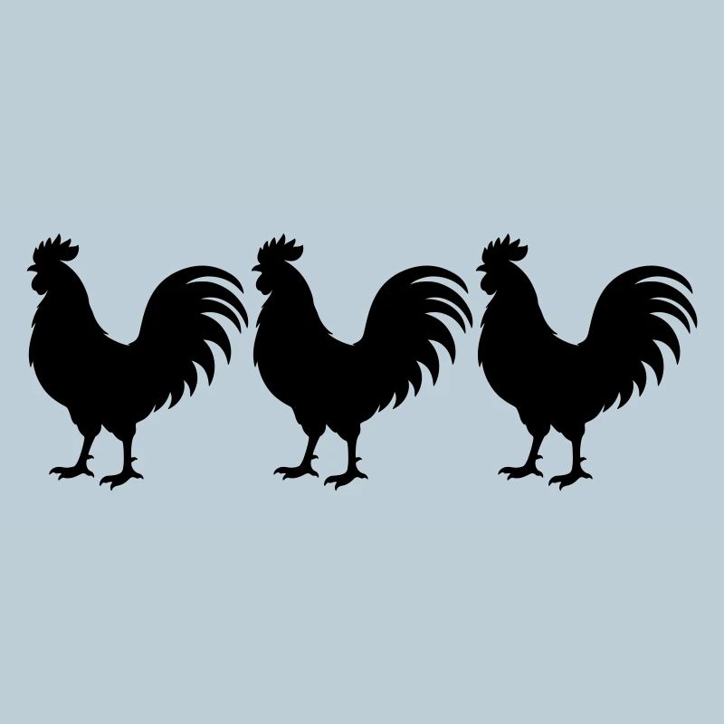 Rooster Silhouette