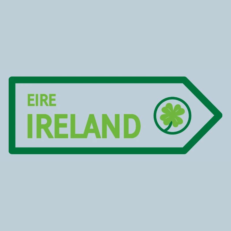Panneau routier d’Irlande
