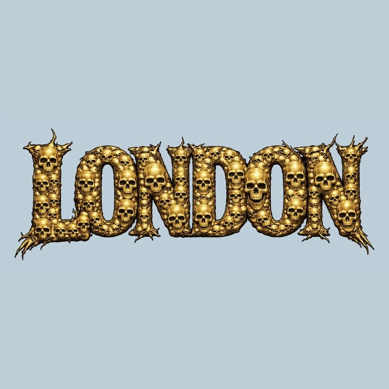 Golden Skull Font