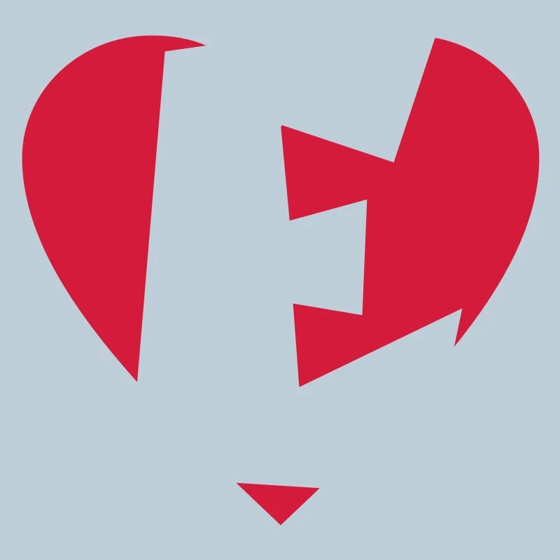 I love E - Herz E - Buchstabe E