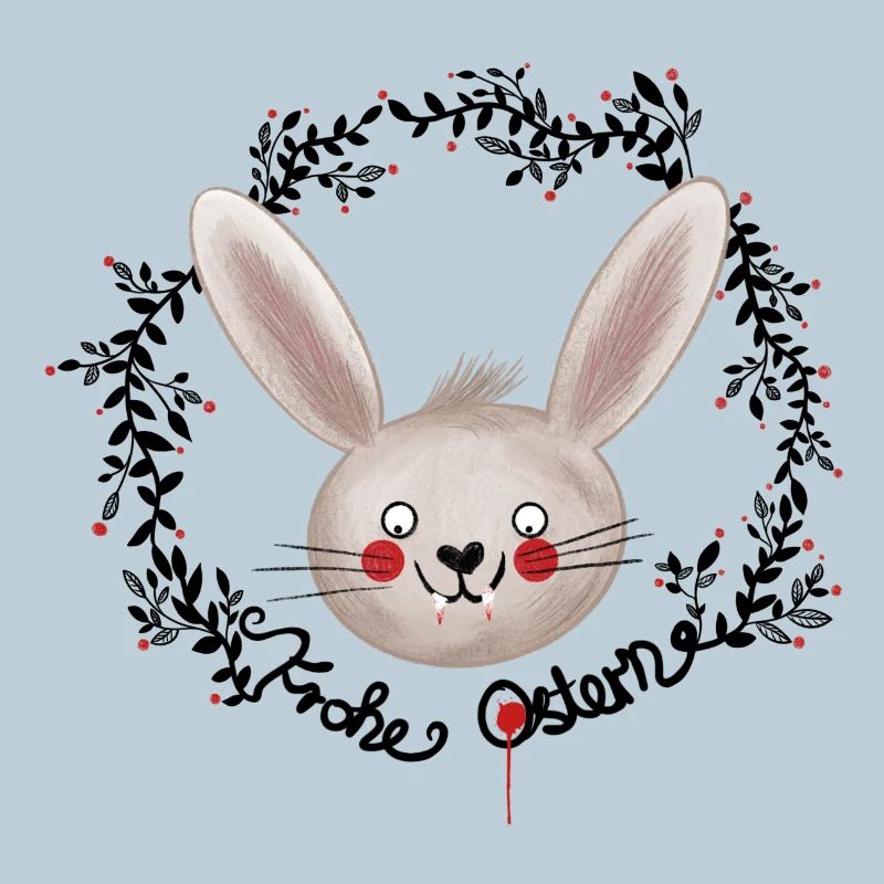 Vampire Easter Happy Easter Illustration