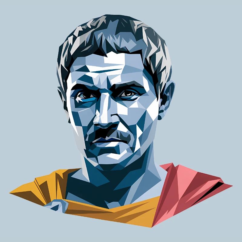 Caesar - Logo de l’histoire cool