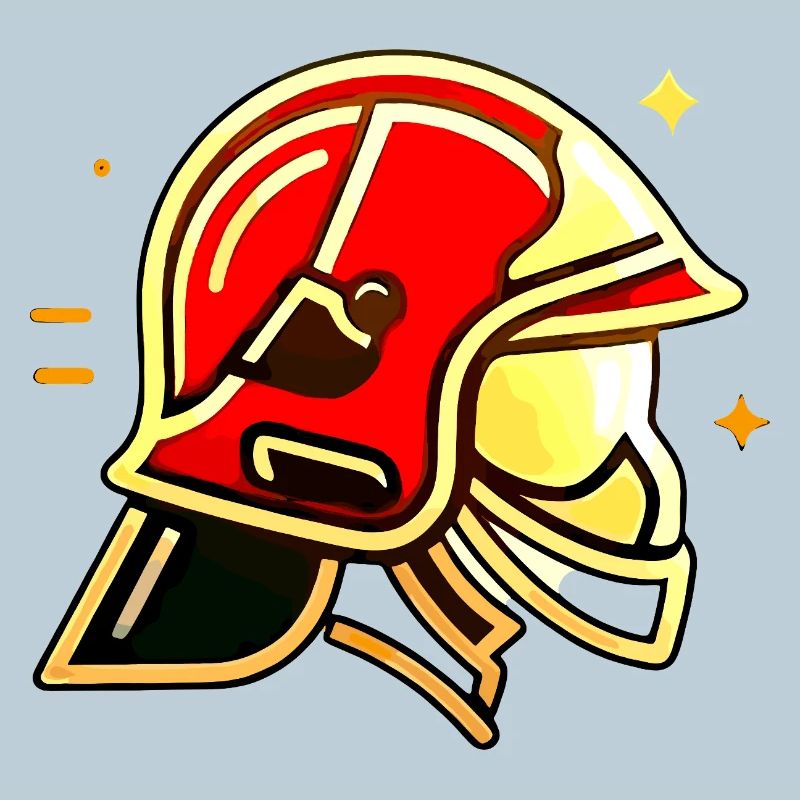 Casque de pompier