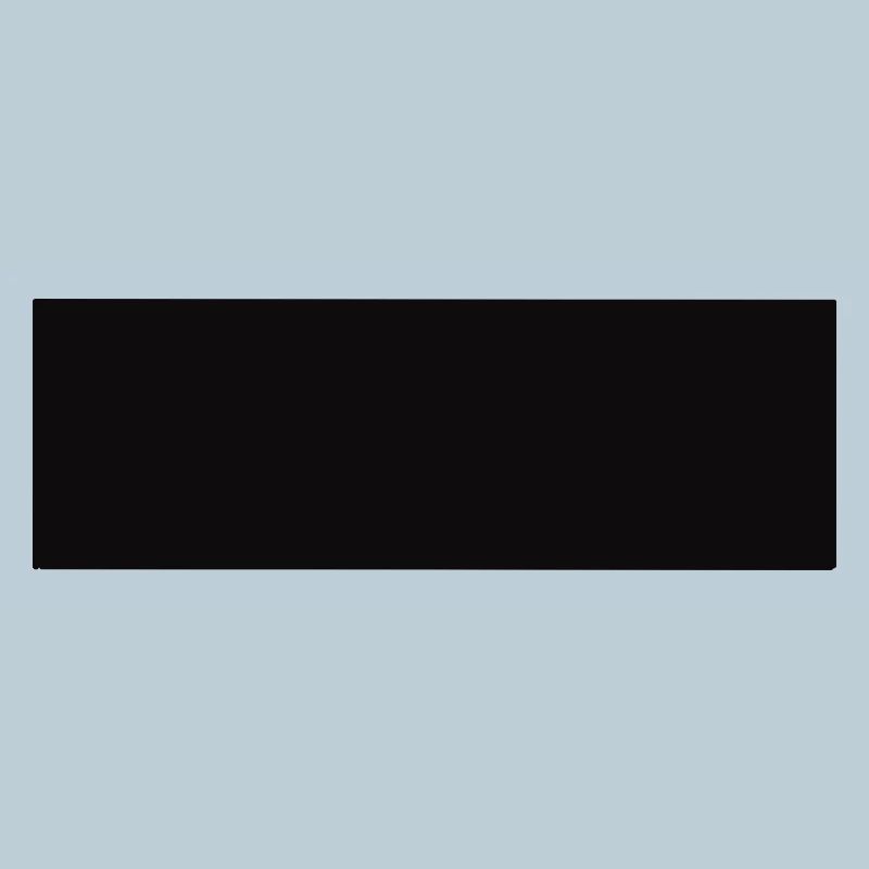 Rectangle abstrait en noir