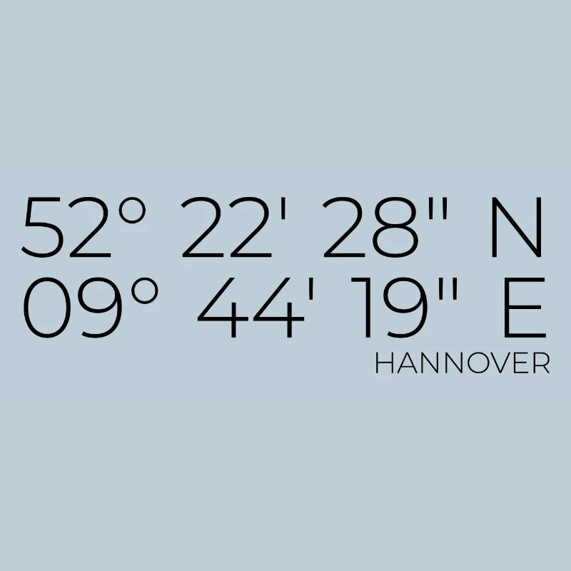 Coordinates Hanover