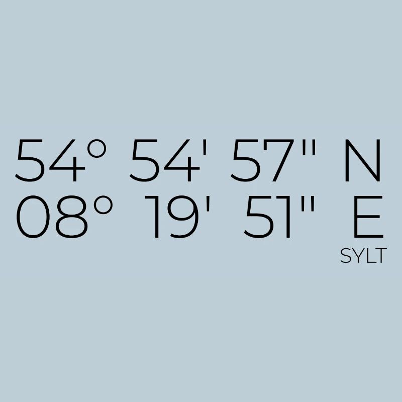 coordinates Sylt