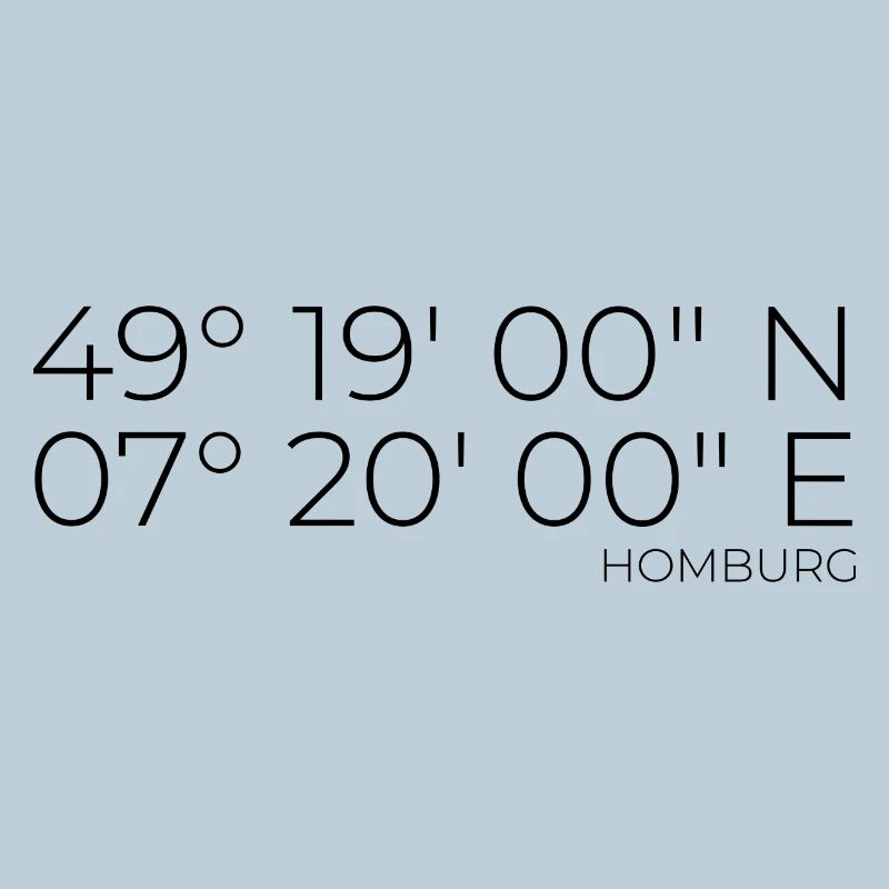 coordinates Homburg