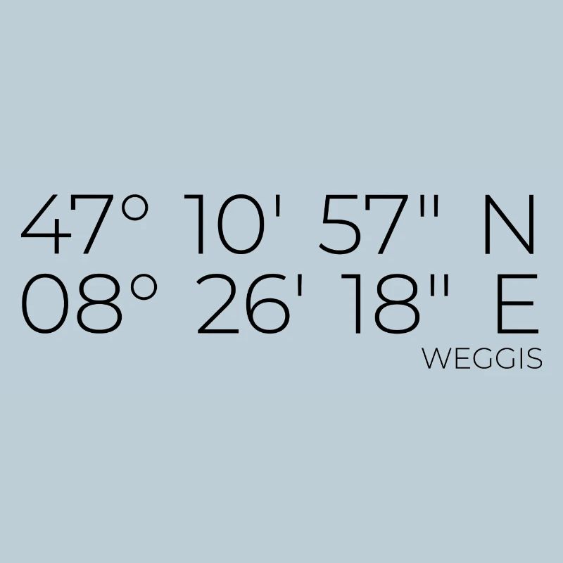 Coordonnées : Weggis, Lucerne, Suisse
