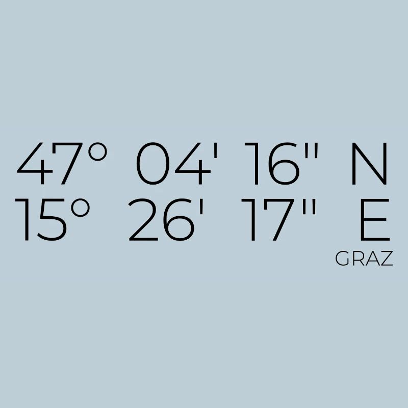coordinates Graz, Austria