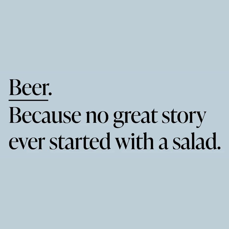 Chemise statement de bière