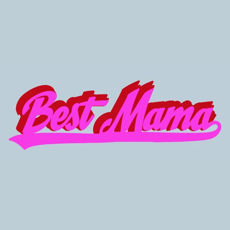 Meilleure typographie rétro Bold de Mama
