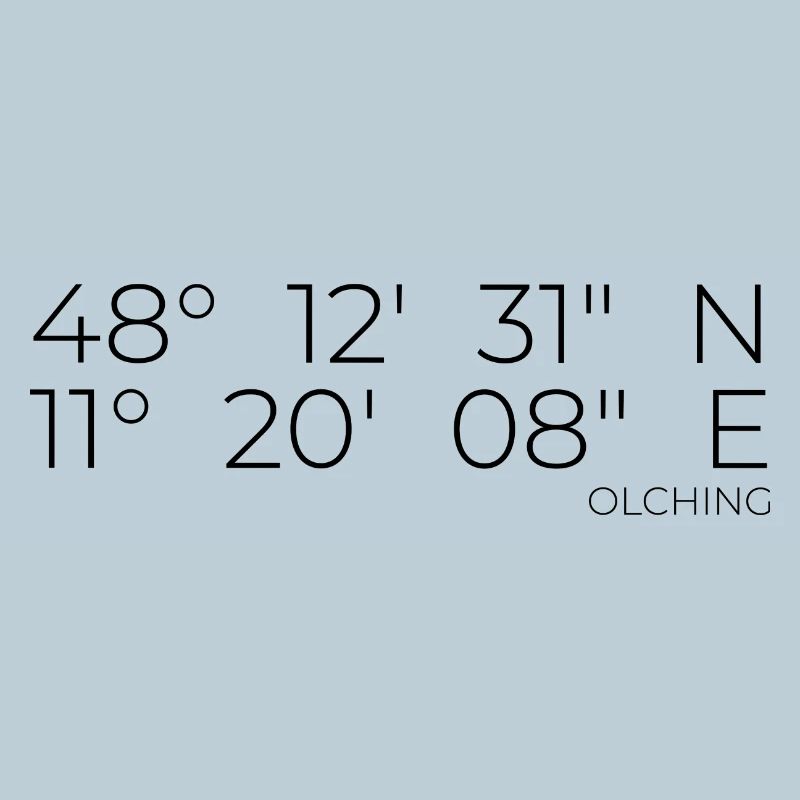 Coordinates Olching Bavaria