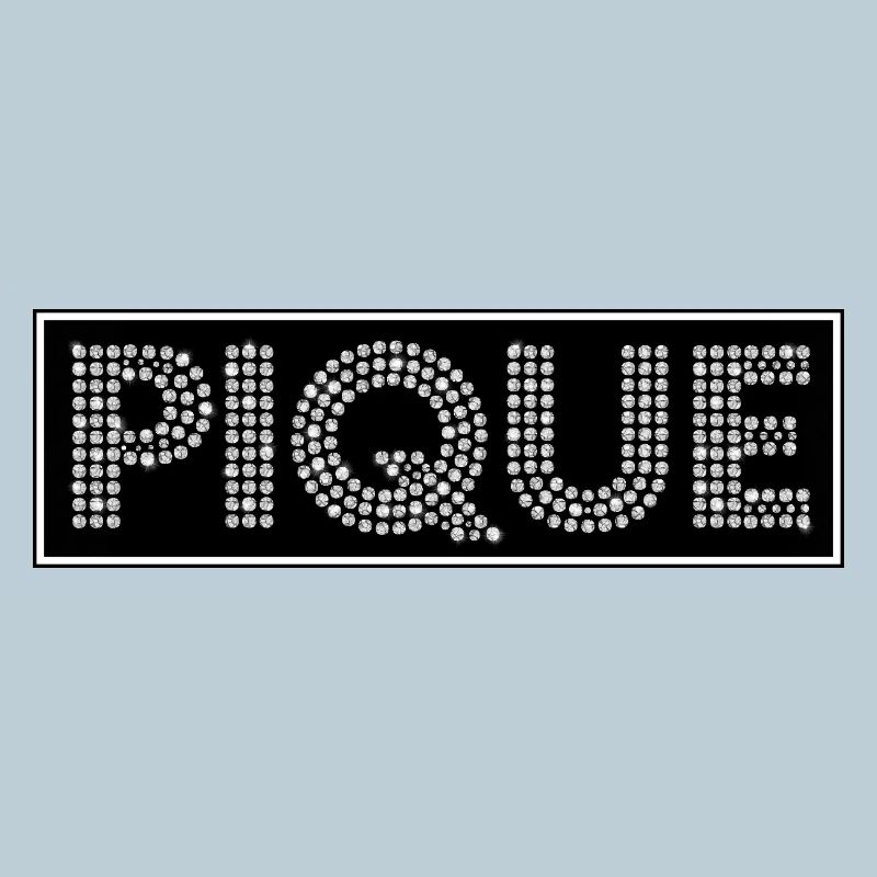 PIQUE Glitter Letters Pebbles