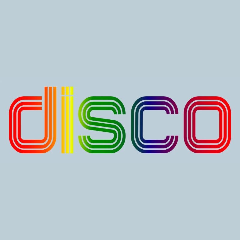 Disco Spectrum Neon Retro