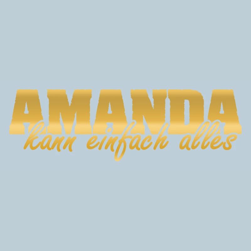 Spruch Amanda