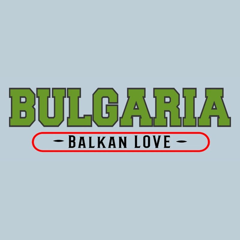 Bulgaria Balkan Love Emblem