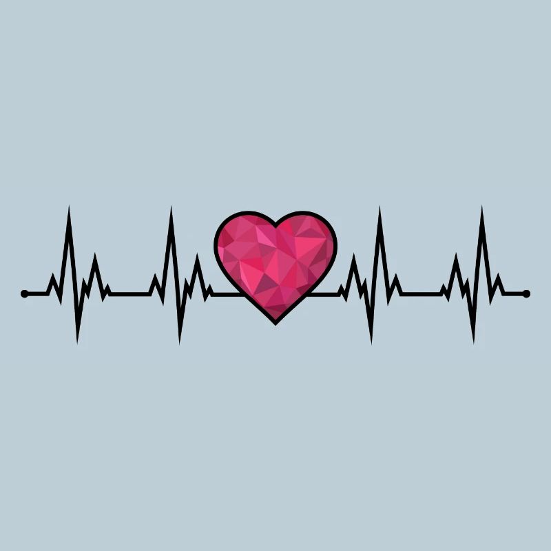 Herzschlag EKG 
