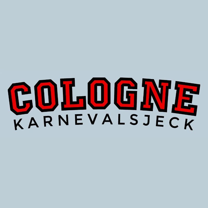 Cologne Karnevalsjeck (Rot) Köln Kölsch Karneval