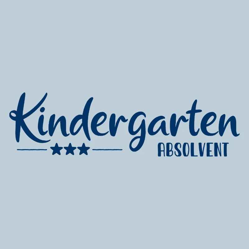 Kindergarten Absolvent - Einschulung - Kita