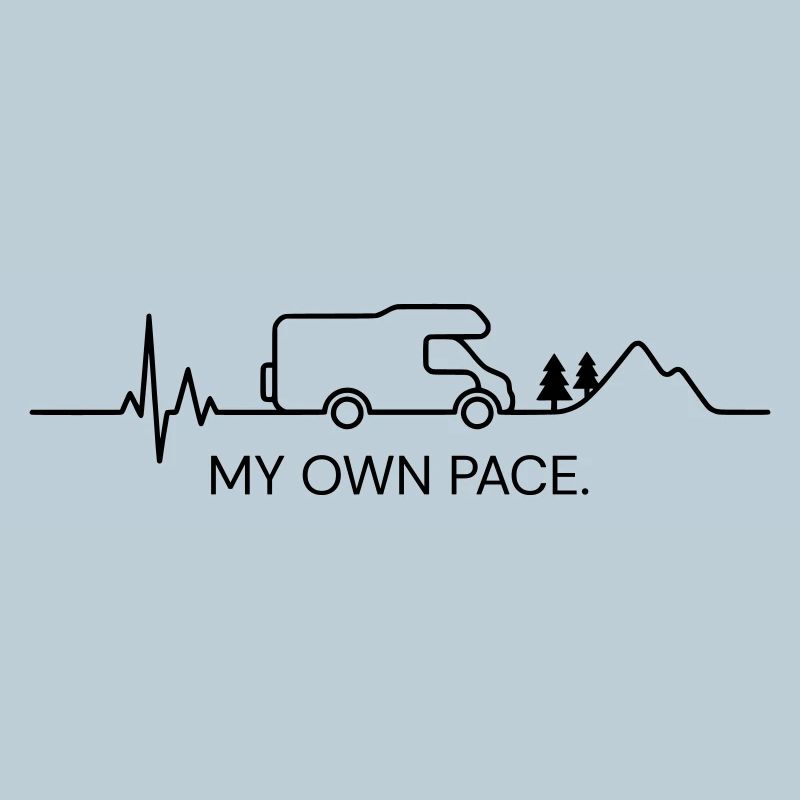 À MON PROPRE RYTHME.  (ECG - couleur personnalisable)