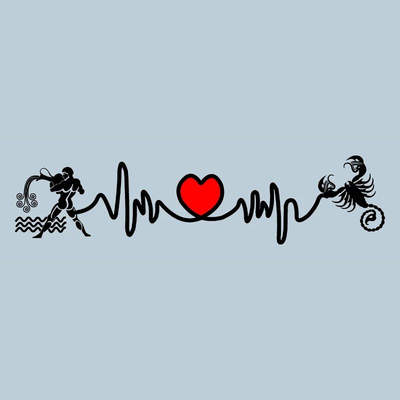 Fréquence cardiaque cardio Verseau Scorpion