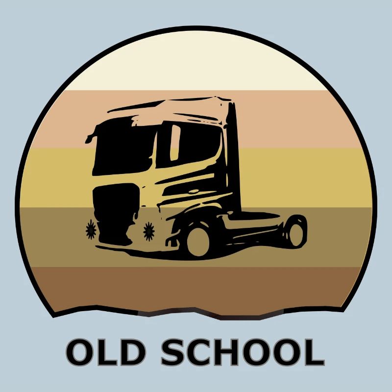 Old school truck driver