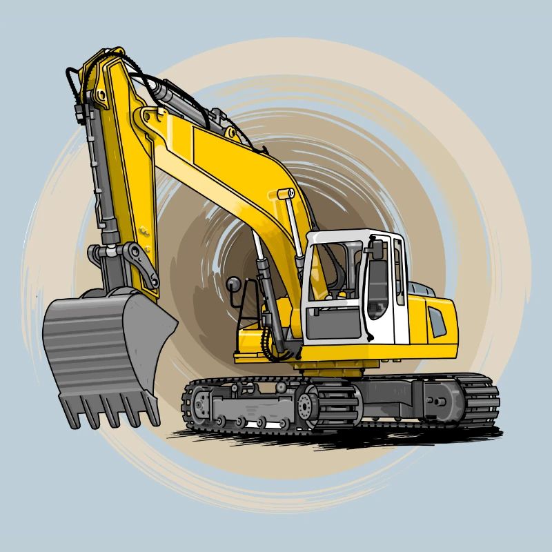 Excavators, backhoe excavators