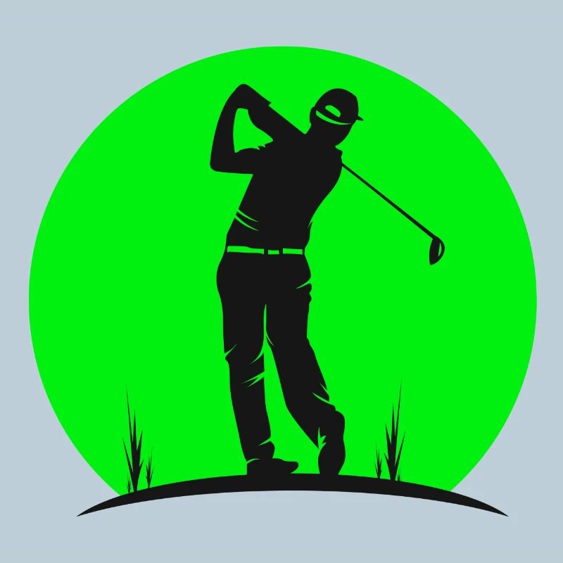 golf, golfing, golf vintage
