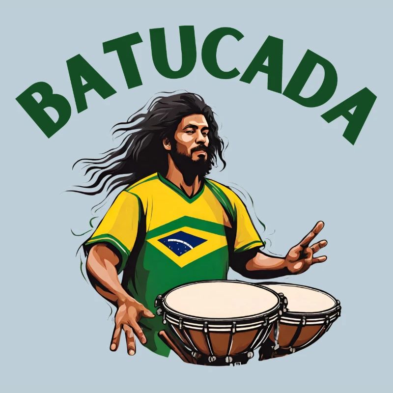 Batucada, Batucada-Spieler, Perkussion