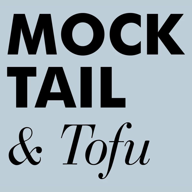 Mocktail tofu Veganer