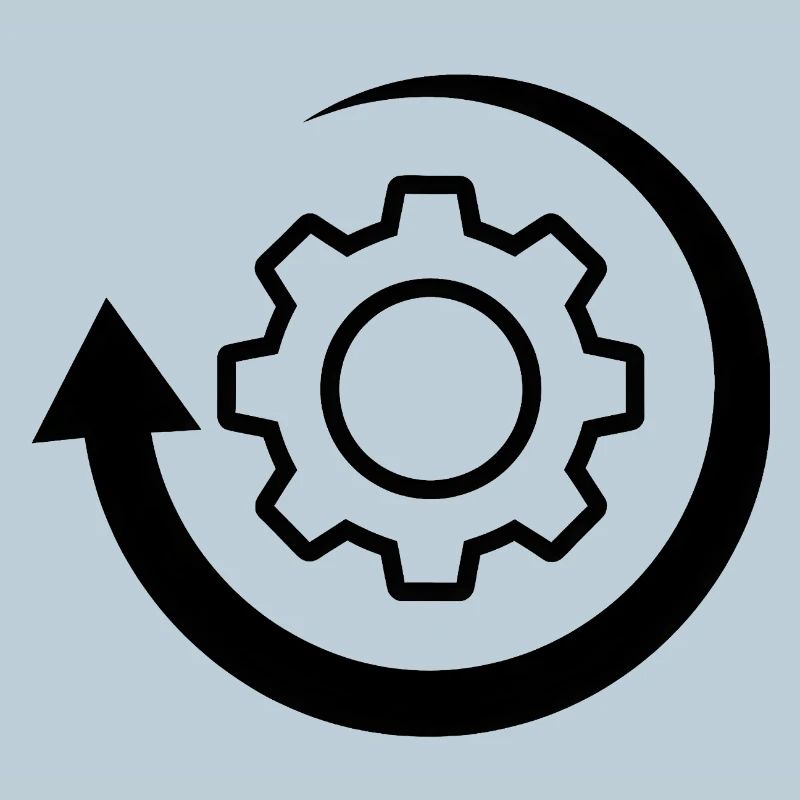 Rotation Wheel Logo Image