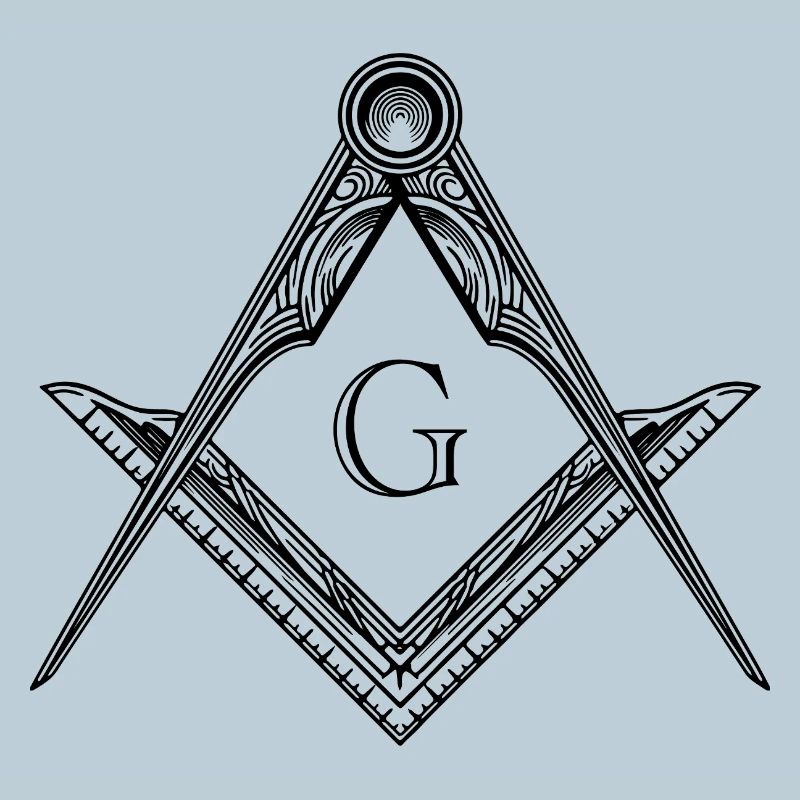 Masonic Symbol Angle & Compass Freemasonry
