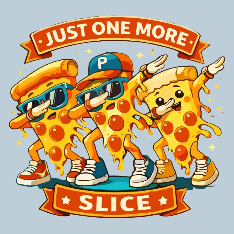 Dab Dance Noch Ein Stück Pizza Coole Dabbing Pizza