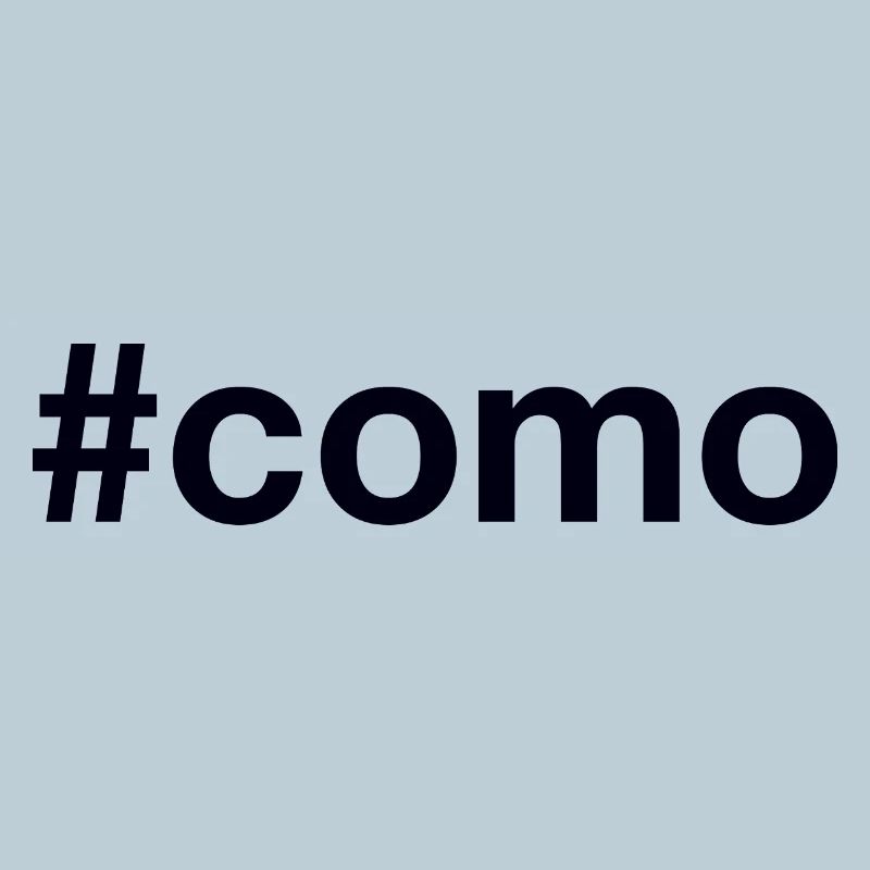 COMO Hashtag
