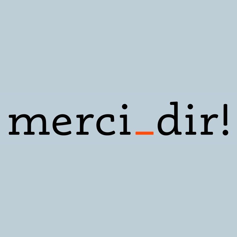 merci dir - 2 colors