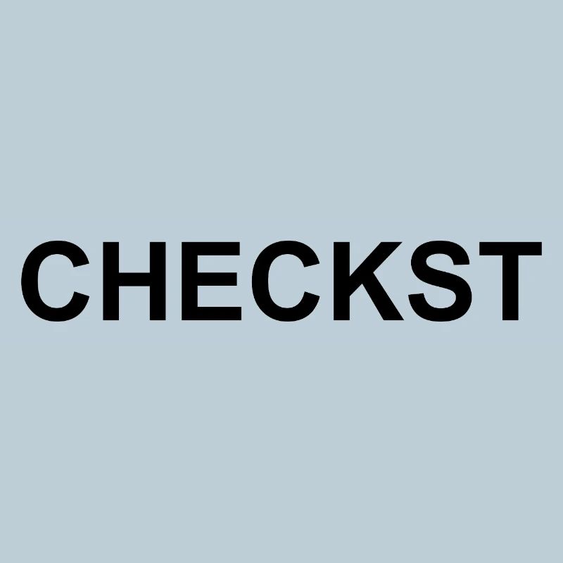 checkst schwarz