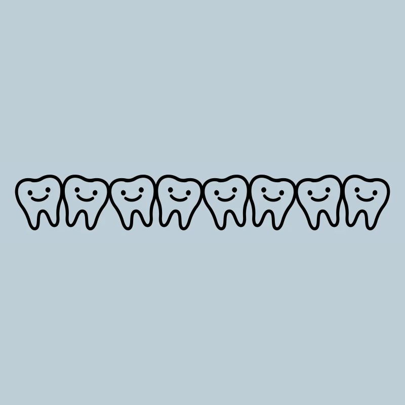 Dents sourient Dent