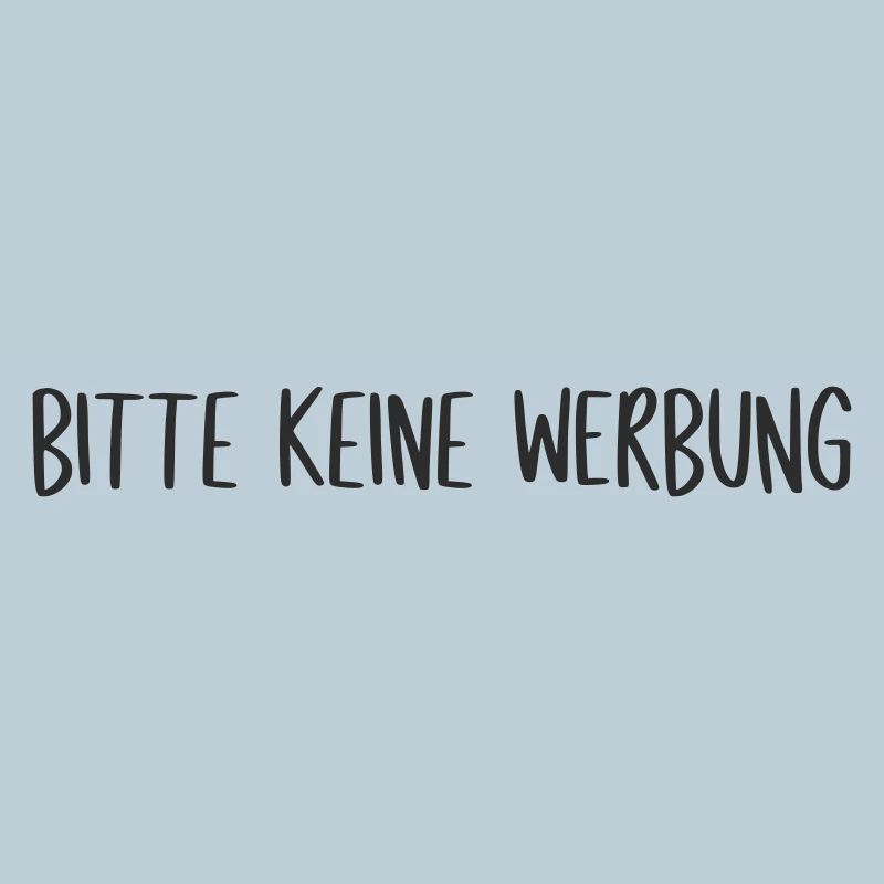 Bitte keine Werbung