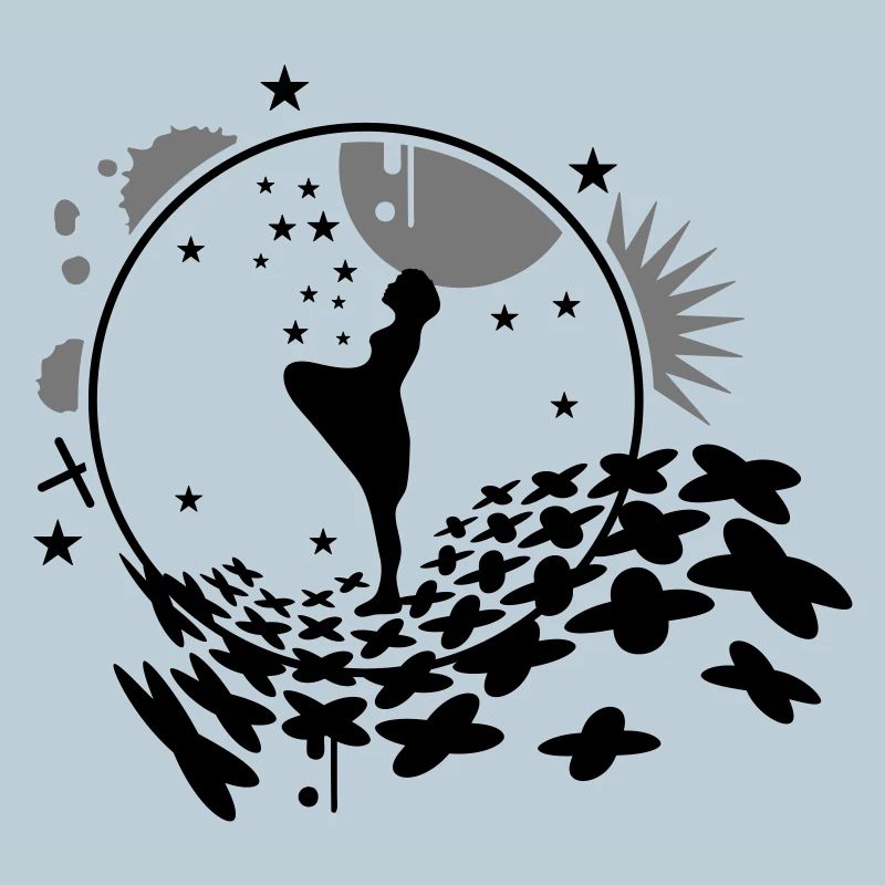 Die Sterntaler Mädchen mit Sterne