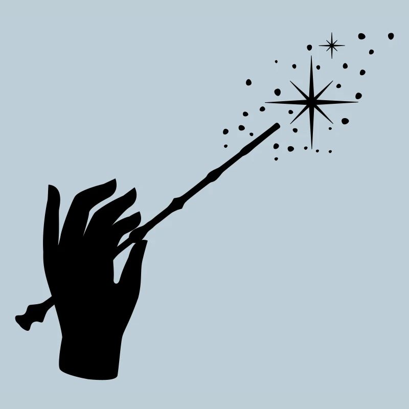 Baguette, Magicien, Magie, Main