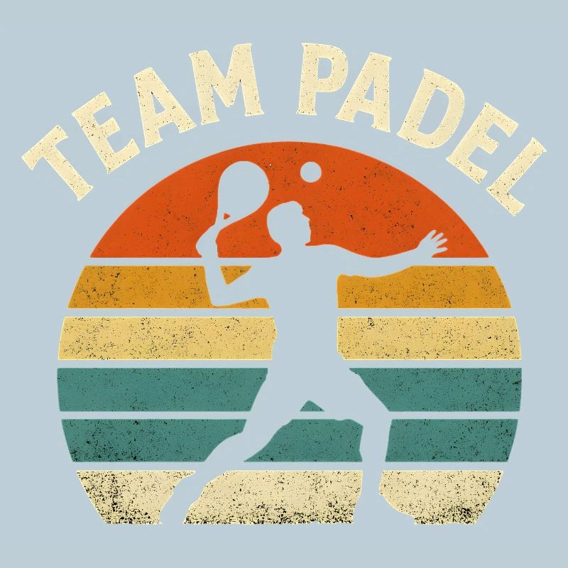 Retro Sunset Padel Team