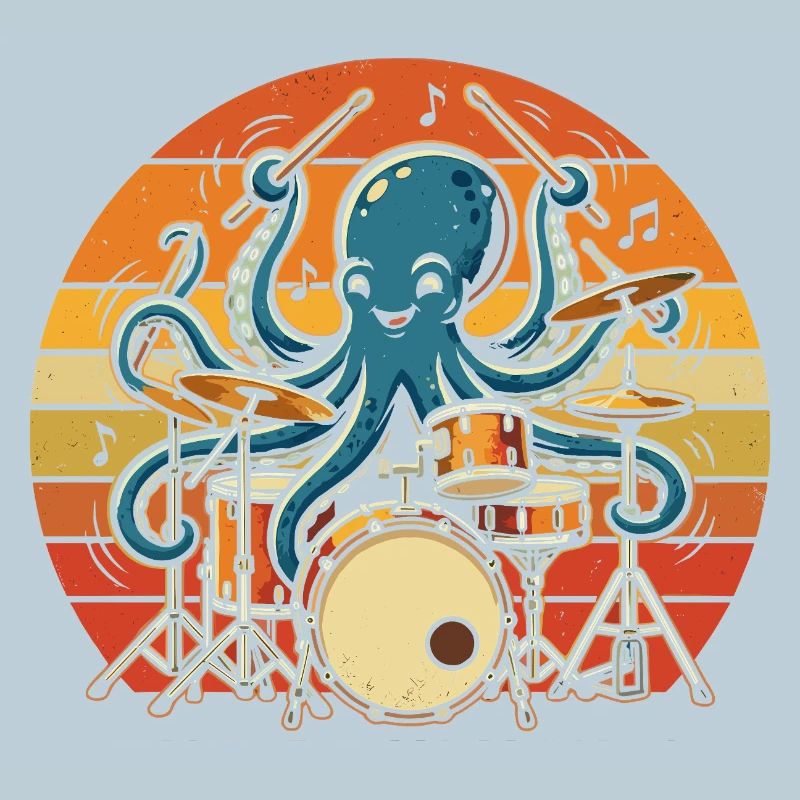 Octopus Rhythm Drummer