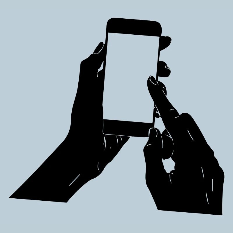 Smartphone in der Hand