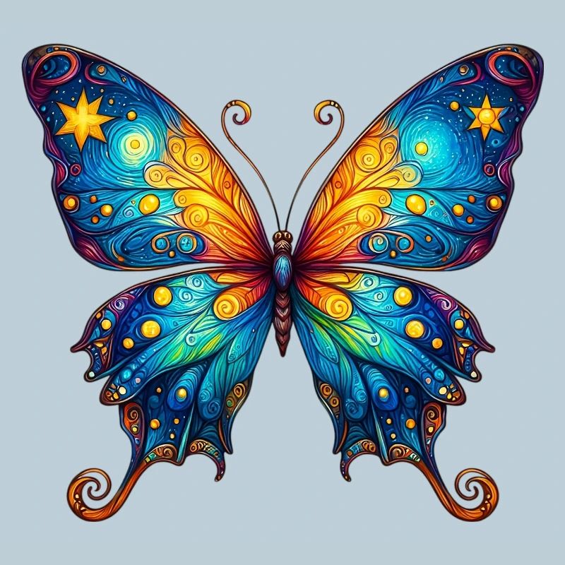 Papillon Van Gogh