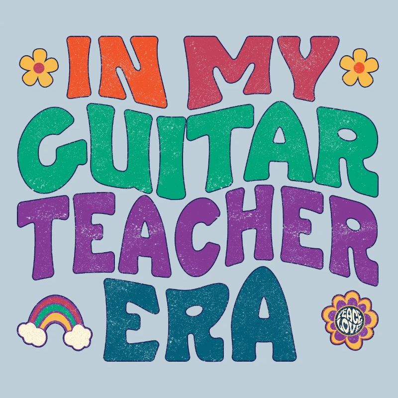À l’époque de mon professeur de guitare