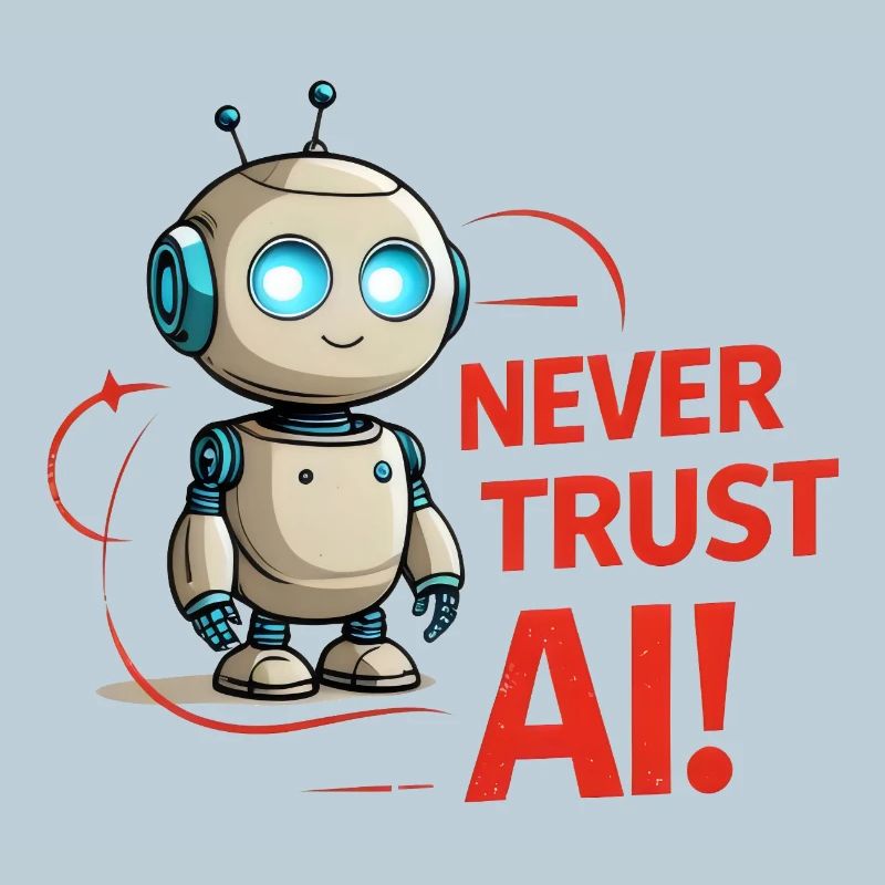 Never Trust AI