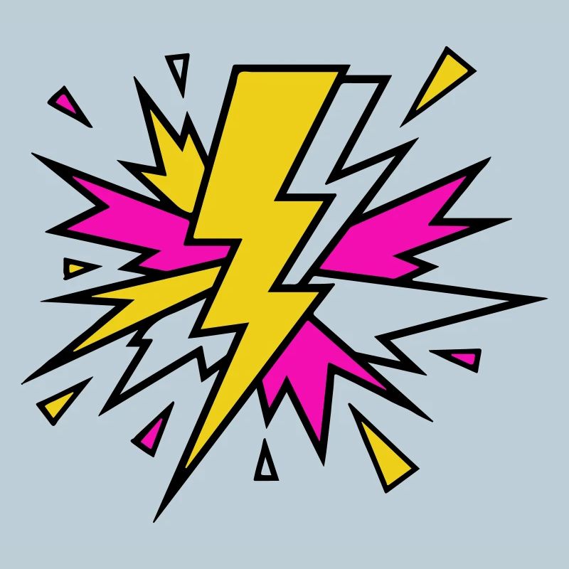 Yellow Beam Neon Explosion